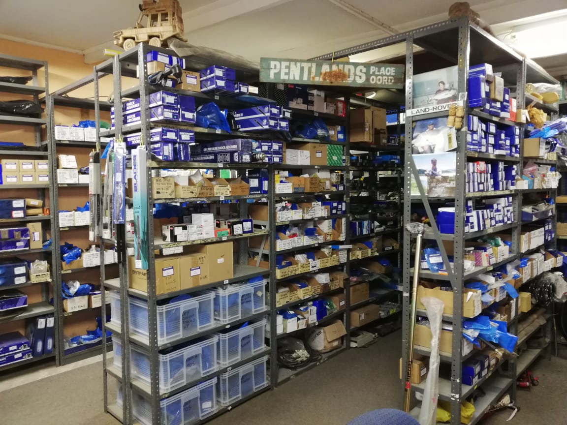 Some of our stock holding of FRESH LANDY PARTS both Genuine and Replacement!